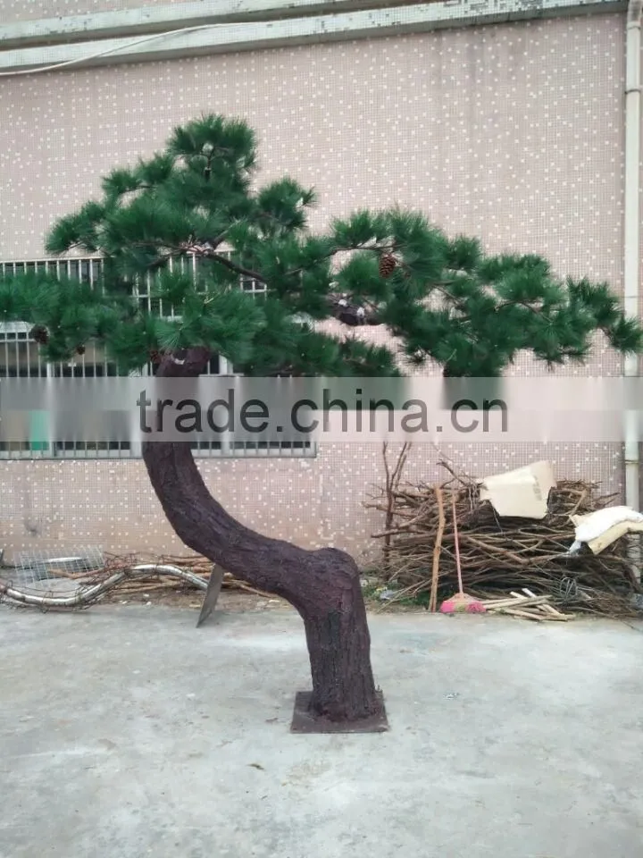 Artificial pine branches