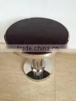High quality black tempered glass corner table B031--2