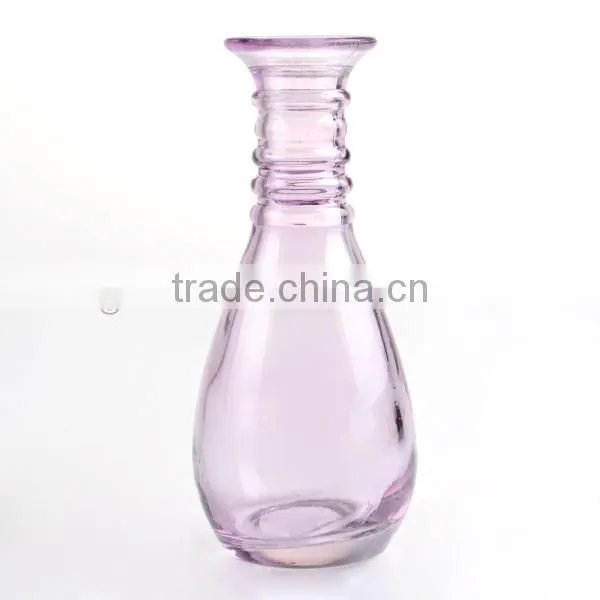 8.5oz six color spray colorful glass vase wine decanter bottle