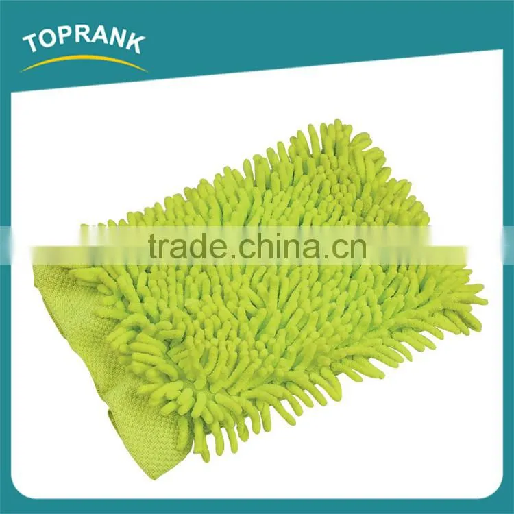 21*16CM CAR MICROFIBER WASH MITT / GLOVE