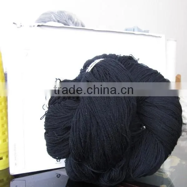 Hot sale dyed 80/20 acrylic polyester yarn 28s/2 in low price