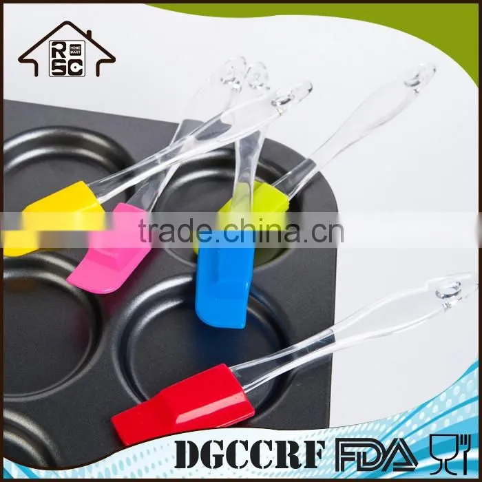 NBRSC China Supplier Mini Kitchen Wholesale Best Plastic Kids Silicone Rubber Cake Batter Spatula set of 5