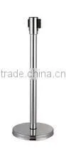 Stainless steel outdoor retractable crowd control rectractable barrier