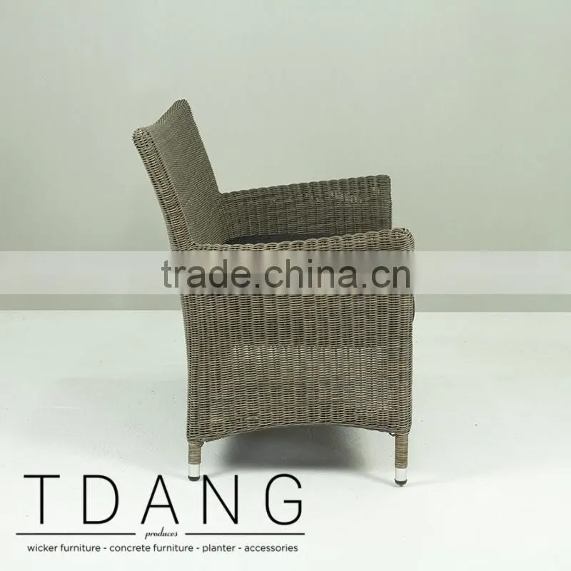 Manning Wicker Sofa - Rattan patio furniture garden bench.