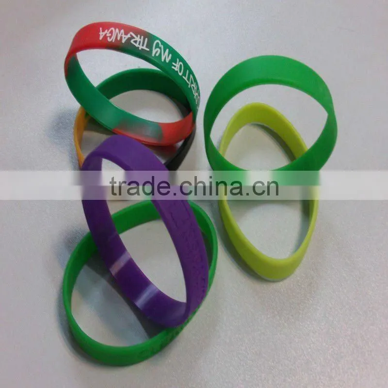 fashion colorfulcool silicone bracelet for boy