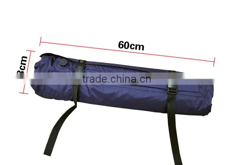 Roll up self-Inflating tent floor foam exercise camping sleeping mat