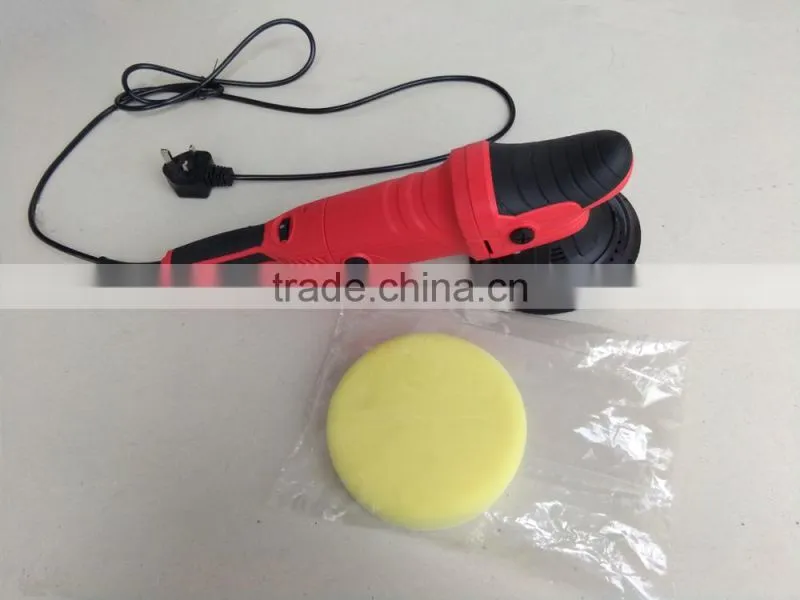 5'' 6'' 7'' imported flat fine soft foam/ sponge pad for finishing yellow color