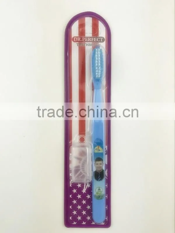white teeth soft bristle plastic finger toothbrush made in china