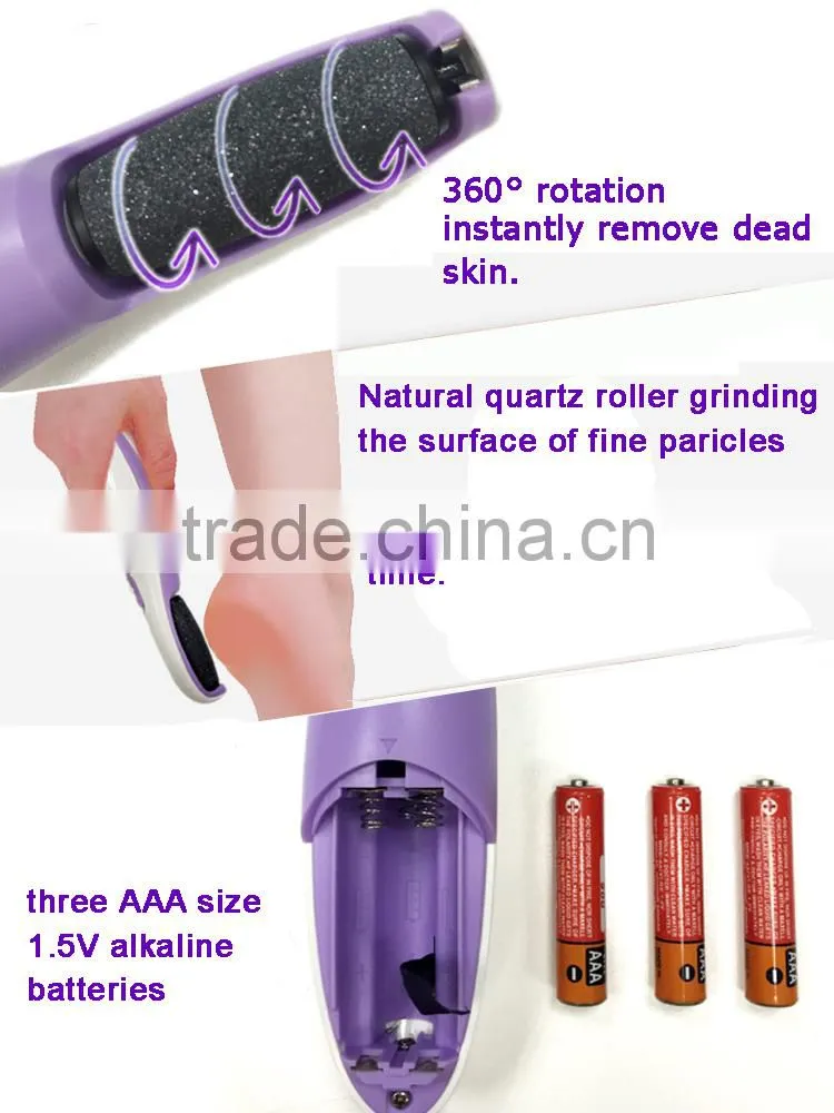 Foot Care Tool Battery Washable Electric Foot File