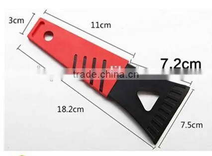 Promotional high quality various colors Car Window Ice plastic Scrapers