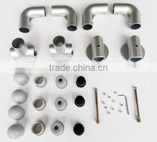 aluminum alloy joint ,25 mm round pipe tube connect joint ,clothes-horse clamp clip accessories