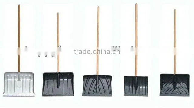 plastic snow shovels with steel tube