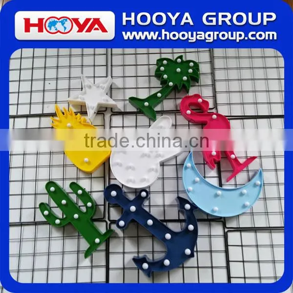 marquee light with five-pointed star shape with different colours