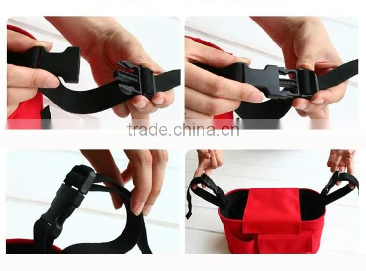 600D polyester baby nappy organizer bag with hanging