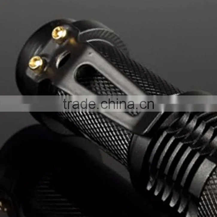 Wholesale Portable Adjustable 300LM 320LM 500LM 600LM Q5 Power Led Torch Light Manufacturers