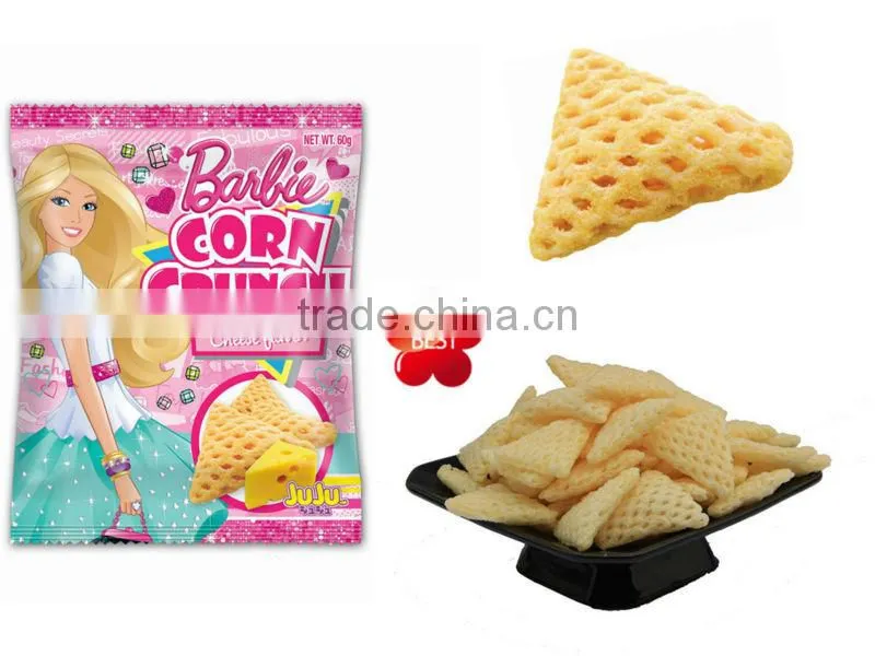 NON-GMO corn snacks corn crunches