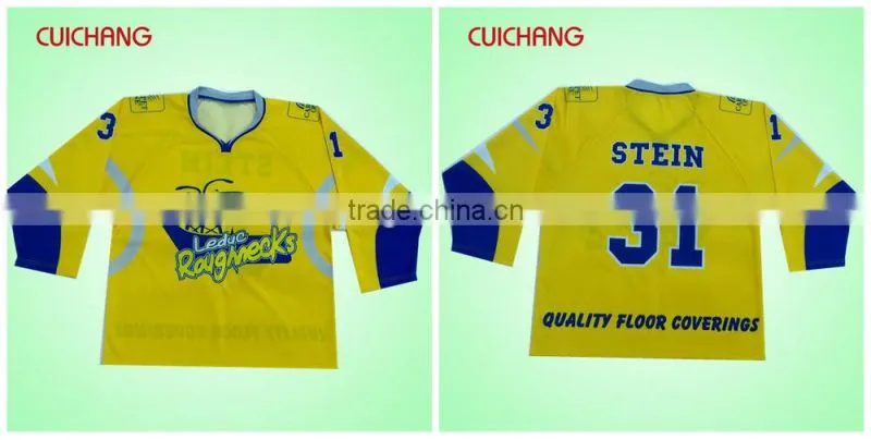 Sublimation ice hockey jerseys&sublimation inline hockey jersey&hockey jersey china cc-035