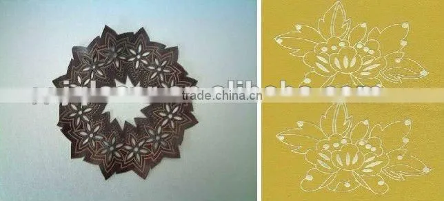 laser cutting machine for textile/fabric JQ1630