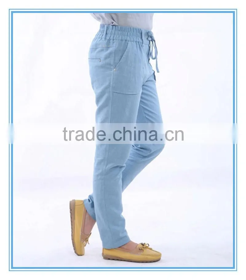 Newest Style Elegant Ladies Tight Design Women Pants 2016