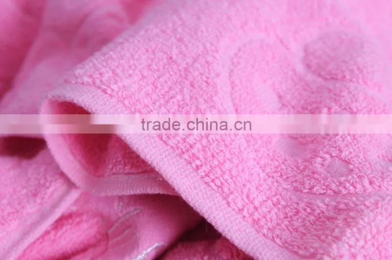 cotton jacquard mushroom towels