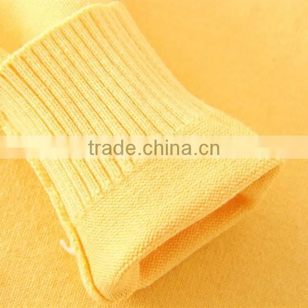 Factory Prices Kids Girls Appliqued Collar Sweaters fashionable pullover from China factory, children winter clothes