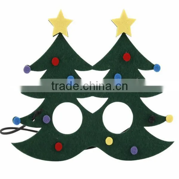 Kids adult felt Christmas mask eyemask masquerade fancy dress XMAS party gift