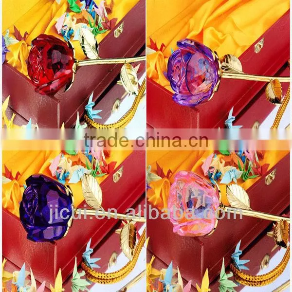 hot sales crystal rose