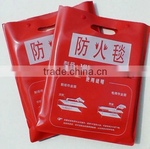 Wool Fire Blanket Safety Emergency Wall Mountable NEW Packaged