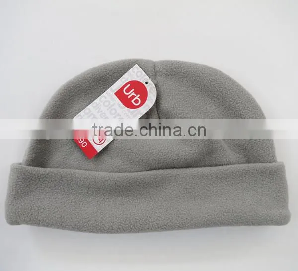 solid color custom fleece beanie hat pattern polar fleece beanie