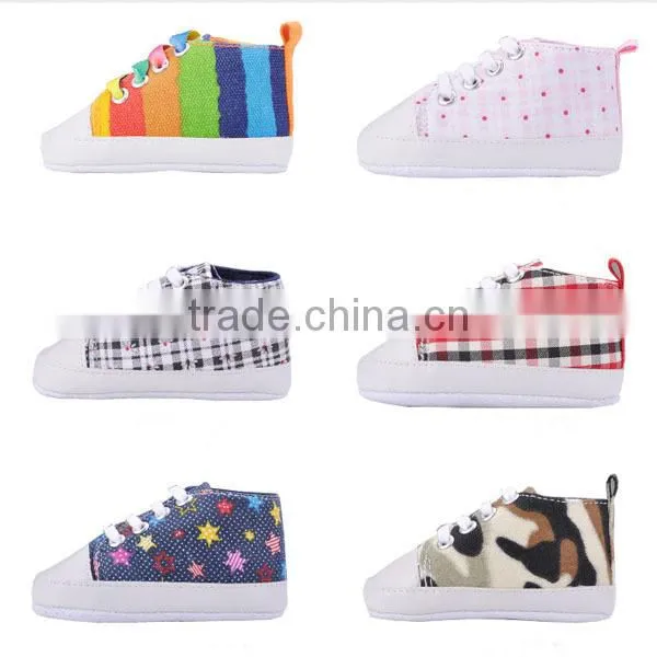 fashion beautiful canvas summer newborn baby infant shoes