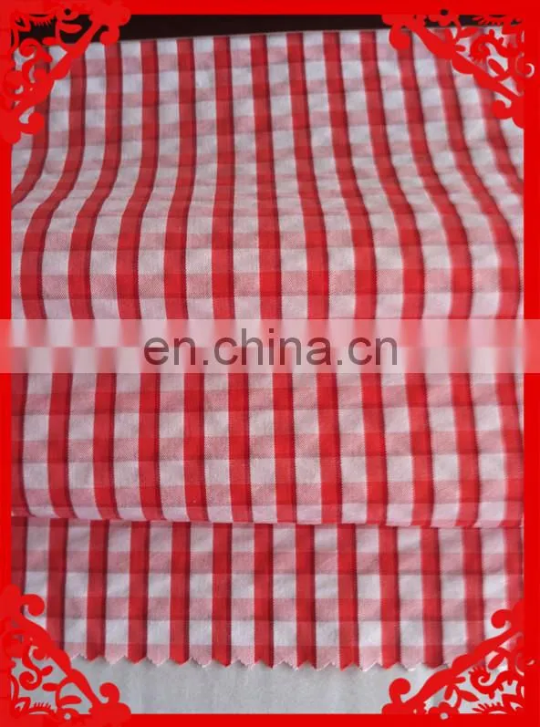 2014 fashion latest new Italy design pattern stripe cotton cvc t/c seersucker stripe fabrics for shirt