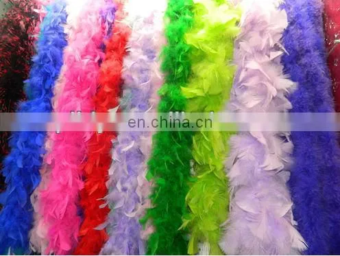 peacock feather boas