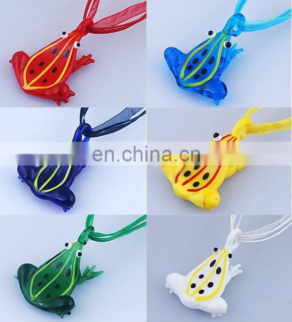 lampwork Glass seahorse Pendant Necklace CTN1108-11