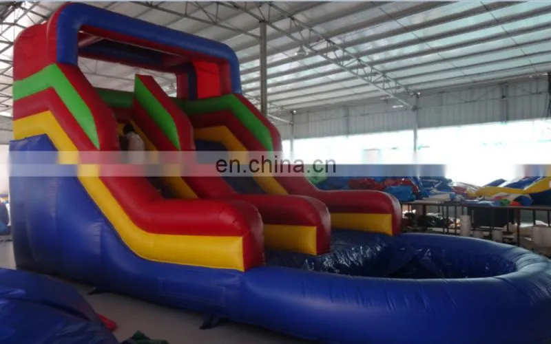 high quality Commercial grade inflatable water slide