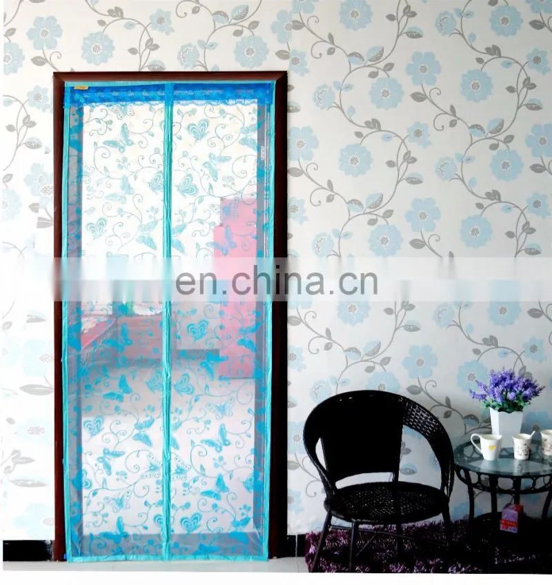 Hot Sell 2016 Promotional fashionable Magnetic Screen door for Mosquito Netting and Home decoration
