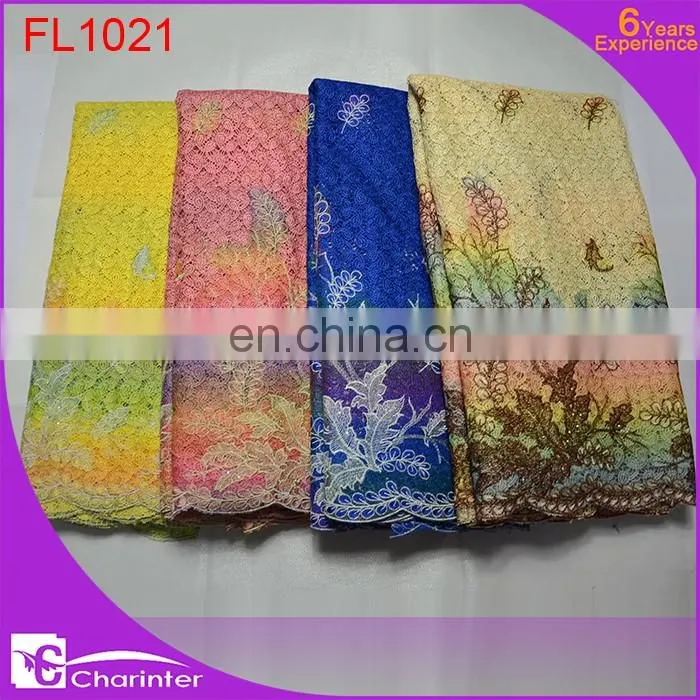 free shipping wholesale african french lace high quality guipure lace fabric
