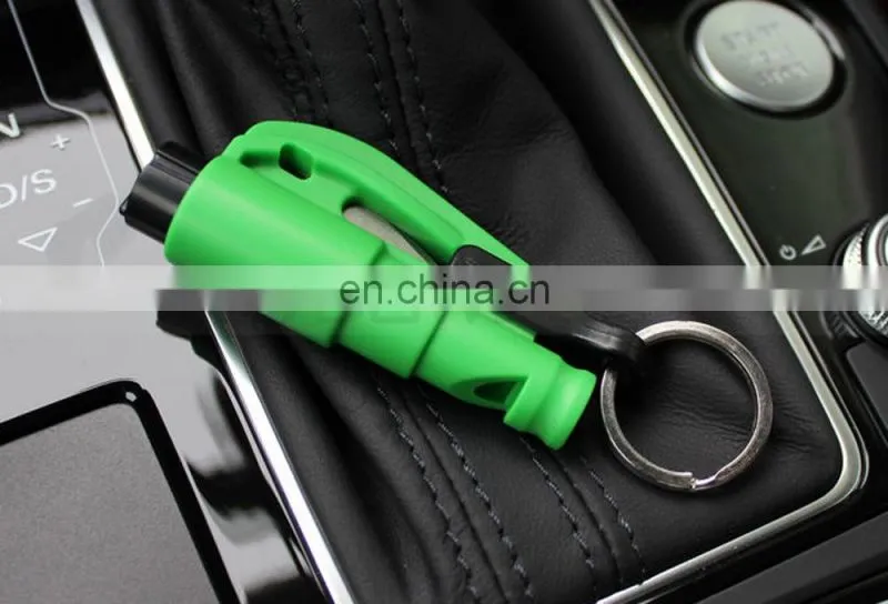 3 in 1 Safeguard Seatbelt Cutter Whistle Emmergency Hammer Car Window Breaker Car Glass Breaker
