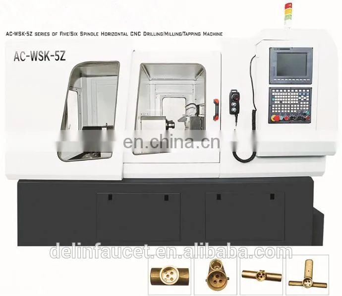 China auger drilling 5 axis cnc milling machine