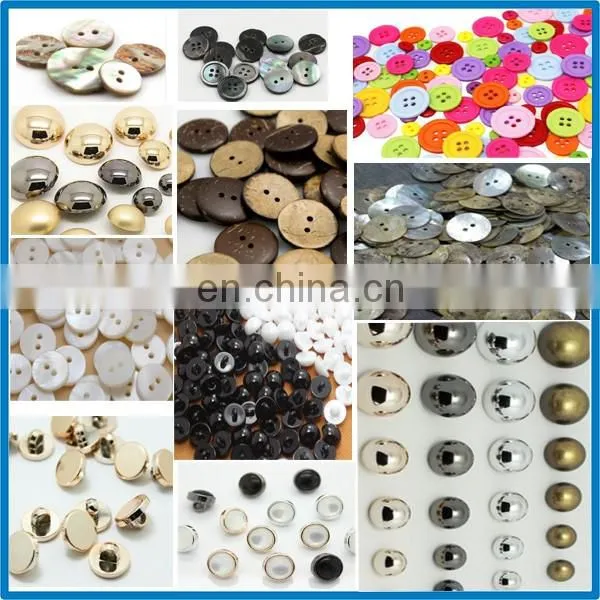 Resin Sewing Button Scrapbooking Round Black 4 Holes 20MM