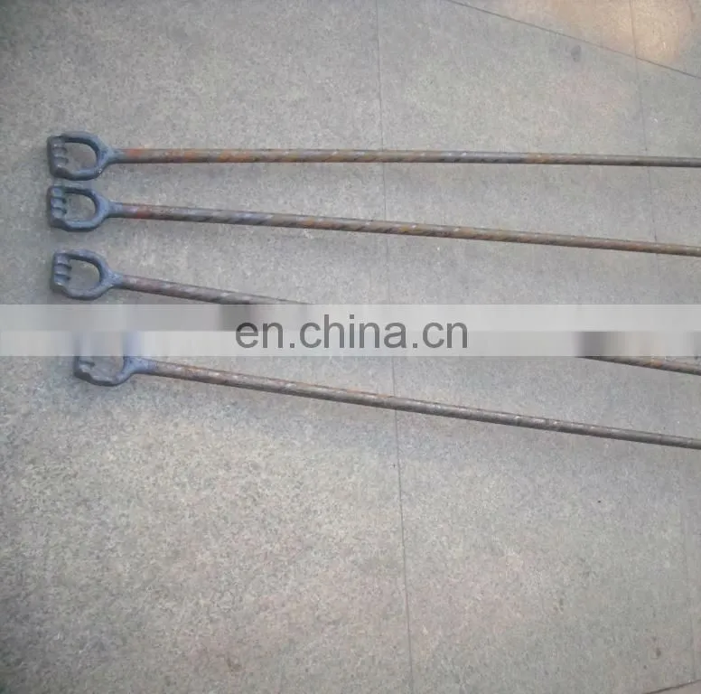 Hot Dip Galvanized Threaded Forged-Eye Anchor Rods