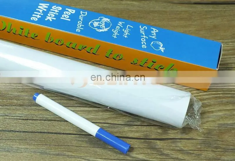 PVC Material Peel & stick Whiteboard Dry Erase Board Sticker