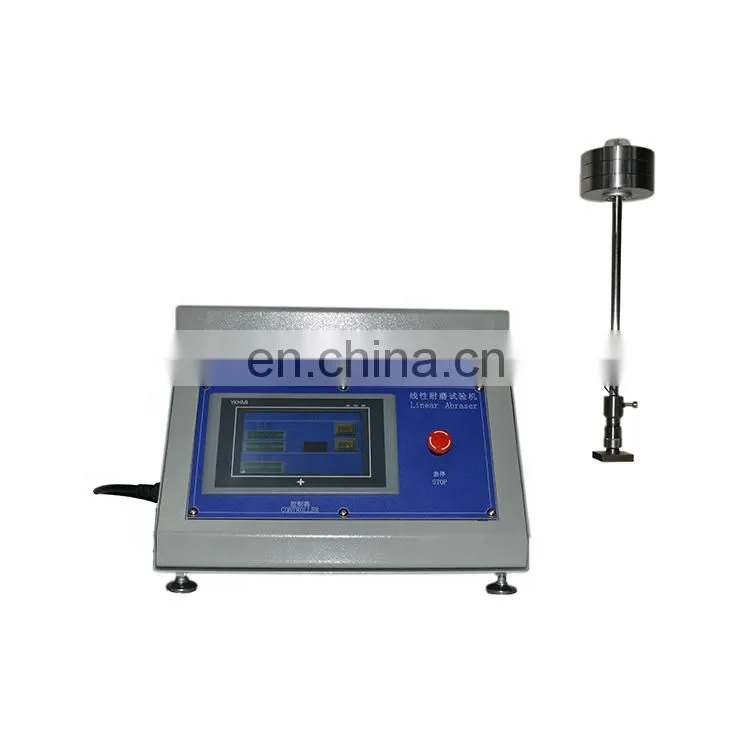 China Supplier Touch Screen 5750 TABER Linear Abrasion Tester Price, Taber linear scratch tester