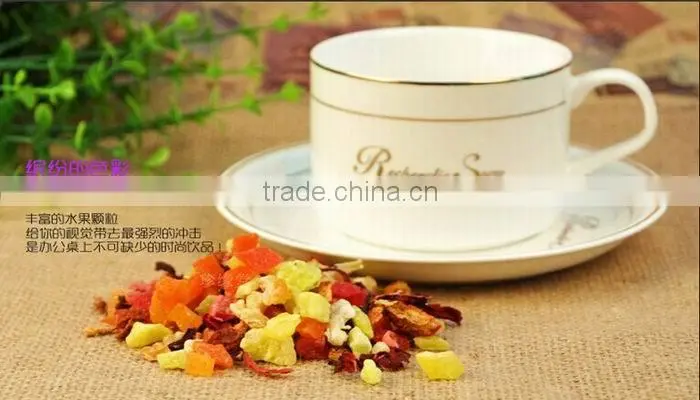 Delicious Chinese Herbal fruit tea, fruit blending tea,famouse flower flavored tea