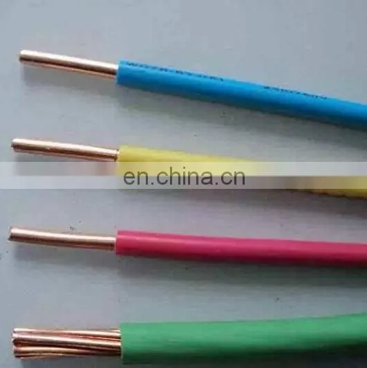 CHINA best price pvc electric wire 6mm2 electric cable