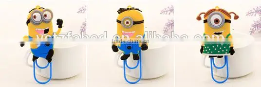 2016 Cutest hot sale silicone book page marker/empty solid makers
