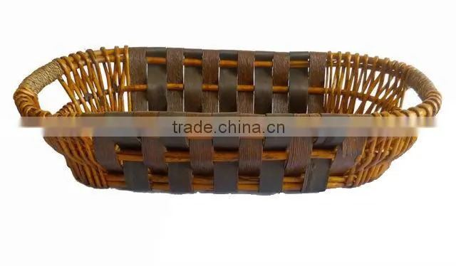Strong Wicker Display Tray