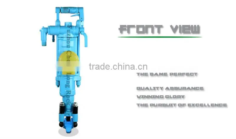 Powerful hammer rock drill YT27