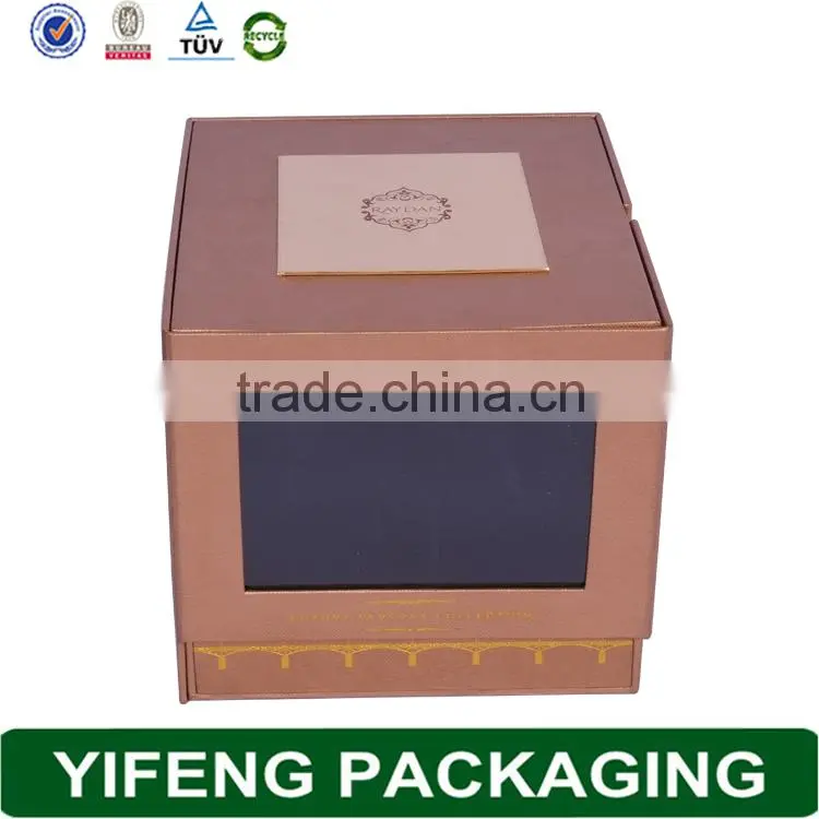 New style gift packaging, kraft paper box, paper folding box