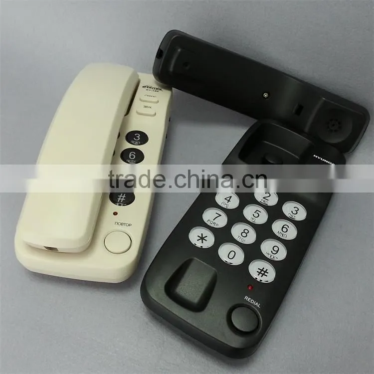 Black and white color cord house wall and desk telephone models