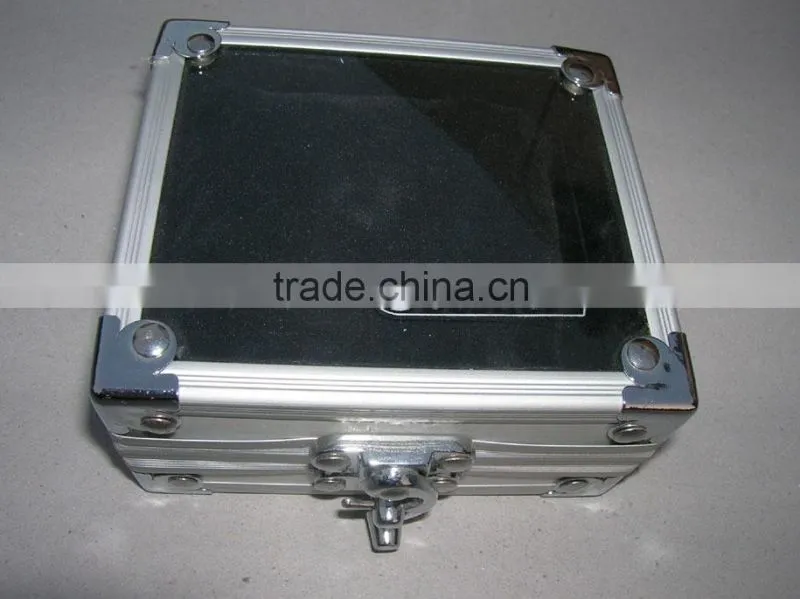 Aluminum Watches Box, Transparent Watch Box, Single display Watch Box